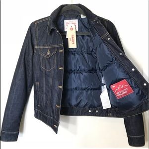 Jean down jacket by LEVI’S. Women size large.